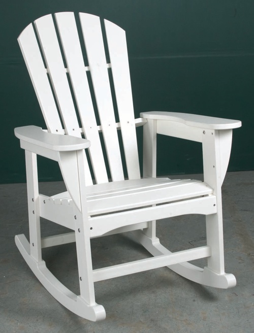 Outdoor, Adirondack Rocker, 28"W x 41"H x 34"D