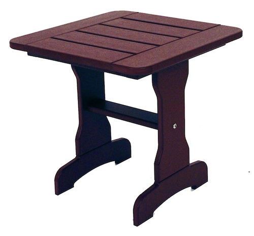 Outdoor, Side Table, 18"W x 18"L x 18"H