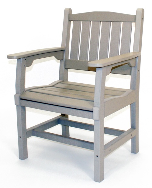 Outdoor, Milano Dining Arm Chair, 26"W x 36"H x 22"D