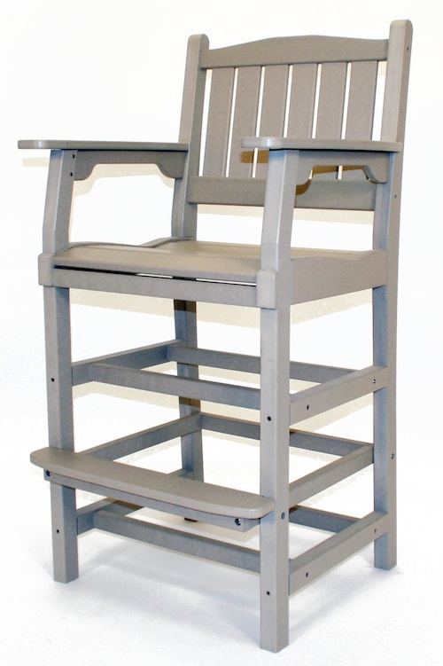 Outdoor, Milano Bar Arm Chair, 26"W x 48"H x 22"D