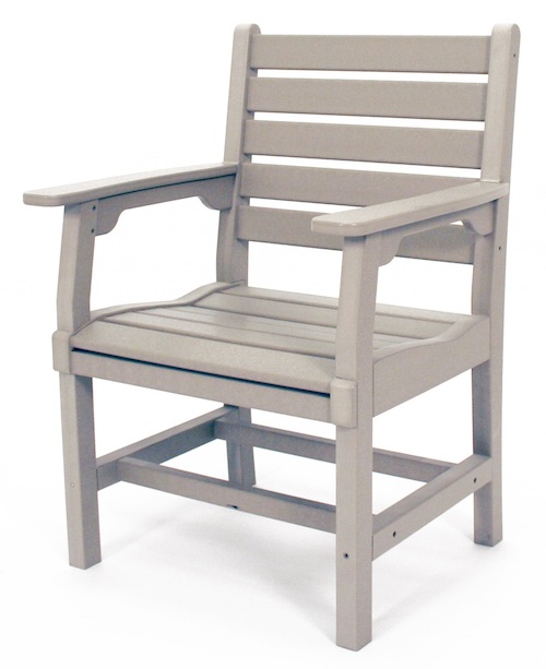 Outdoor, Regent Dining Arm Chair, 26"W x 36"H x 22"D