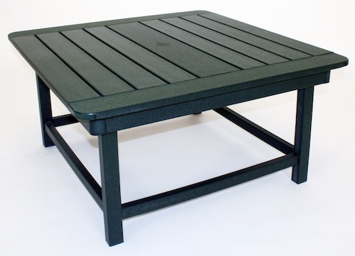 Outdoor, 36" Square Cocktail Table, 36"W x 36"L x 18"H