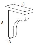 Bar Bracket *In Stock