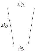 Tapered Foot *In Stock