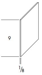 Toekick 9"H *In Stock