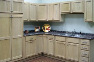 Unfinished Oak Cabinets