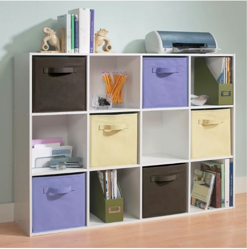 2pcs Heavy Duty Shelf Bracket- No Drill, Self-adhesive, Sturdy Partition  Support For Cabinet, Bookshelf, Wardrobe, Etc.